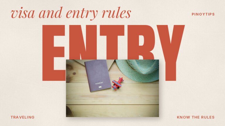 Philippines travel requirements: brown passport