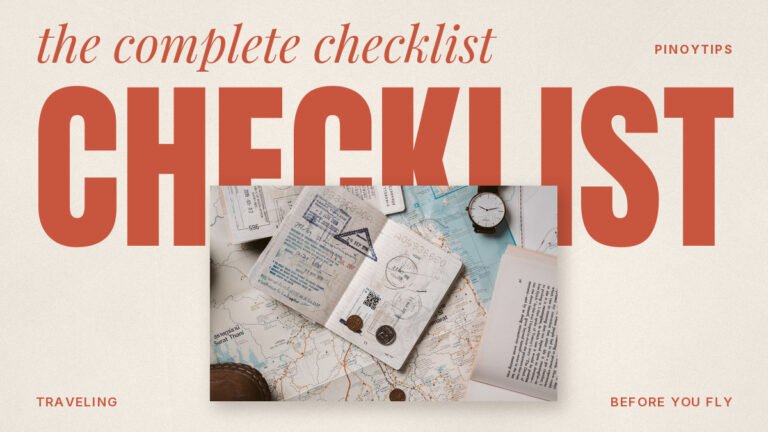 Travel requirements to Philippines: travel documents and necessities