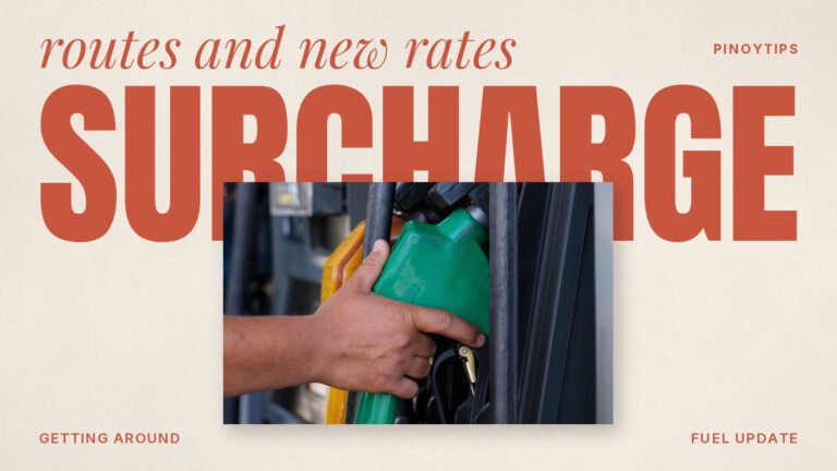 2GO fuel surcharge: hand holding a fuel pump nozzle