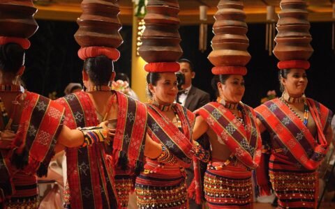 Wedding reception in the Philippines, before requesting a PSA marriage certificate