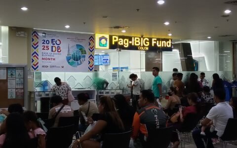 Pag-IBIG Fund branch counter for Pag-IBIG membership registration