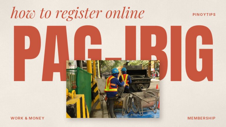 Pag-IBIG membership: construction workers on break in Taguig City