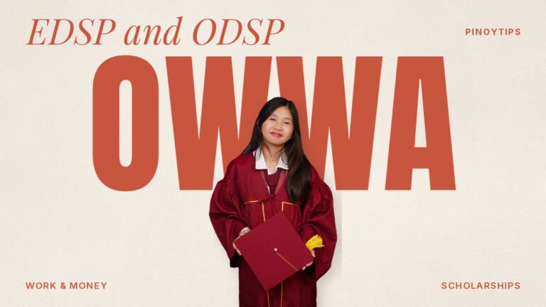 OWWA scholarship: Filipino graduate holding her cap