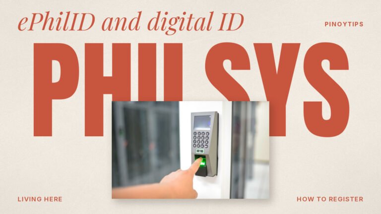 PhilSys National ID: finger on a biometric scanner