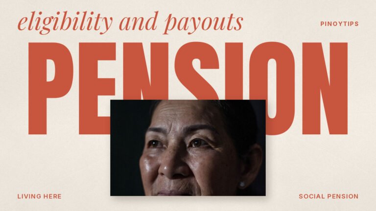 Social pension: portrait of an elderly woman
